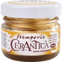 Stamperia "Cerantica" - Metallic-Gold von Gold