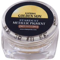 Stamperia Stardust "Metallic Pigment" - Golden Sun von Gold