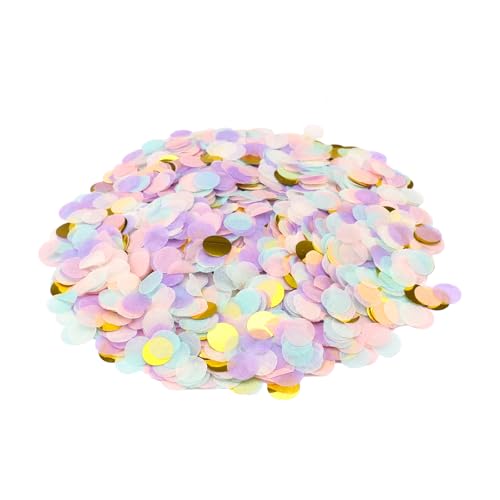 GoldRock 50g Konfetti Lila Gold, ca. 6000 Stück, Luftschlangen Grün, Tischdeko Hochzeit, Confetti Deko Rosegold, Glitzer Bunt Groß, Streudeko Geburtstag Pastell GoldRock 50g Konfetti Lila Gold, ca. 6000 Stück, Luftschlangen Grün, Tischdeko Hochzeit, Confetti Deko Rosegold, Glitzer Bunt Groß, Streudeko Geburtstag Pastell von GoldRock