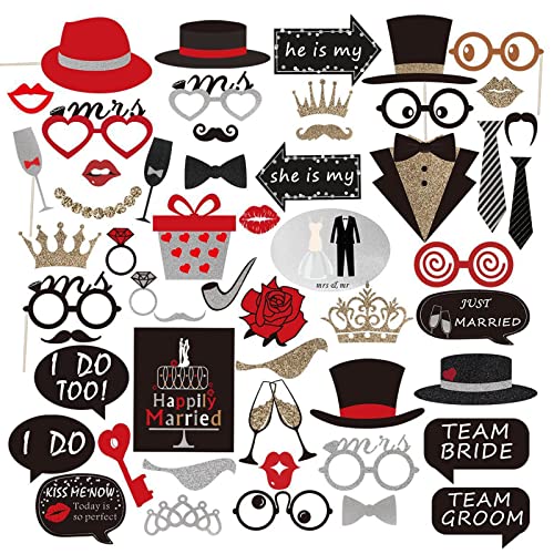 GoldRock 54 Stück Fotobox Accessoires Hochzeit,Fotobox Requisiten Set,Hochzeit Foto Requisiten,Fotorequisiten Hochzeitsfeier,Foto Accessoires Hochzeit für Karneval,Hochzeit, Geburtstag,Weihnachtsparty GoldRock 54 Stück Fotobox Accessoires Hochzeit,Fotobox Requisiten Set,Hochzeit Foto Requisiten,Fotorequisiten Hochzeitsfeier,Foto Accessoires Hochzeit für Karneval,Hochzeit, Geburtstag,Weihnachtsparty von GoldRock