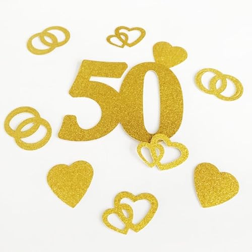 GoldRock Hochzeit Konfetti (Goldene Hochzeit) von GoldRock