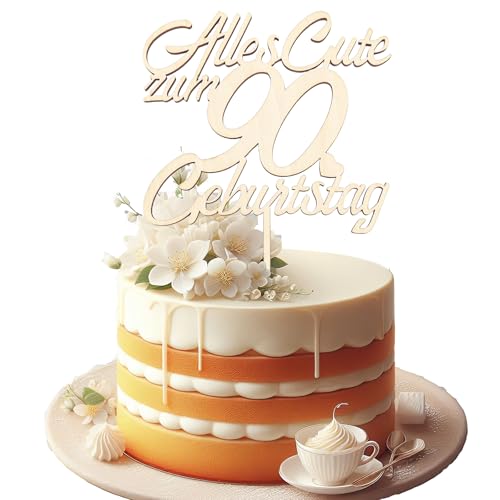 GoldRock Holz Torten Deko 90 Geburtstag Mann Frau,Tortendeko 90 Geburtstag Männer Deko,Kuchendeko Alles Gute zum 90 Geburtstage Deko,90. Geburtstage Frauen Kuchen Deko,Cake Topper 90 Jahre GoldRock Holz Torten Deko 90 Geburtstag Mann Frau,Tortendeko 90 Geburtstag Männer Deko,Kuchendeko Alles Gute zum 90 Geburtstage Deko,90. Geburtstage Frauen Kuchen Deko,Cake Topper 90 Jahre von GoldRock
