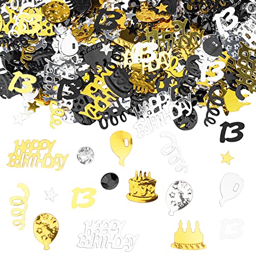 GoldRock Konfetti 13 Geburtstag Mädchen Jungen Deko, 500 Stk Streudeko 13. Geburtstag Mädchen Junge,Tischdeko 13 Geburtstag Gold,Geburtstagsdeko 13 Jahre Mädchen Geschenk,Happy Birthday Konfetti… GoldRock Konfetti 13 Geburtstag Mädchen Jungen Deko, 500 Stk Streudeko 13. Geburtstag Mädchen Junge,Tischdeko 13 Geburtstag Gold,Geburtstagsdeko 13 Jahre Mädchen Geschenk,Happy Birthday Konfetti… von GoldRock