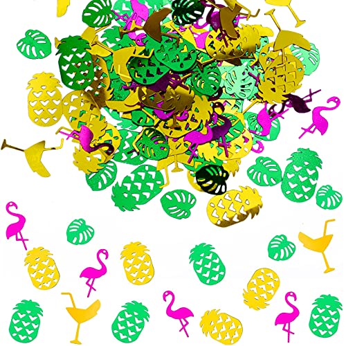 GoldRock Konfetti Hawaii Deko, Tischdeko Hawaii Party Deko, Streudeko Hawaii Dekoration Party,Confetti Beach Party Deko Zubehör,Konfetti Grün,Monstera Blätter,Ananas,Rotweinglas,Palmen, Flamingo Deko GoldRock Konfetti Hawaii Deko, Tischdeko Hawaii Party Deko, Streudeko Hawaii Dekoration Party,Confetti Beach Party Deko Zubehör,Konfetti Grün,Monstera Blätter,Ananas,Rotweinglas,Palmen, Flamingo Deko von GoldRock