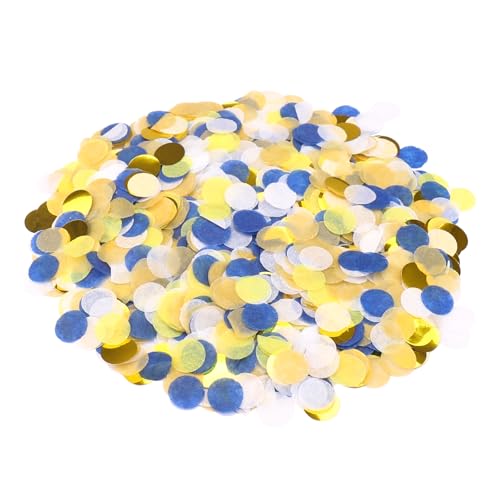 GoldRock Konfetti Hochzeit Geburtstag,6000 Stk Streudeko Geburtstag Konfetti Bunt,Tischdeko Geburtstag Blau,Konfettikanone Papier,Luftschlangen Confetti für Gender Reveal, Taufe, Weihnachten,Silvester GoldRock Konfetti Hochzeit Geburtstag,6000 Stk Streudeko Geburtstag Konfetti Bunt,Tischdeko Geburtstag Blau,Konfettikanone Papier,Luftschlangen Confetti für Gender Reveal, Taufe, Weihnachten,Silvester von GoldRock