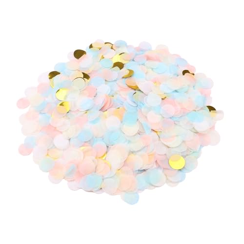 GoldRock Konfetti Hochzeit Geburtstag,6000 Stk Streudeko Geburtstag Konfetti Bunt,Tischdeko Geburtstag Blau Rosa Gold,Konfettikanone Papier,Glitzer Confetti für Karneval,Gender Reveal,Baby Shower Deko GoldRock Konfetti Hochzeit Geburtstag,6000 Stk Streudeko Geburtstag Konfetti Bunt,Tischdeko Geburtstag Blau Rosa Gold,Konfettikanone Papier,Glitzer Confetti für Karneval,Gender Reveal,Baby Shower Deko von GoldRock
