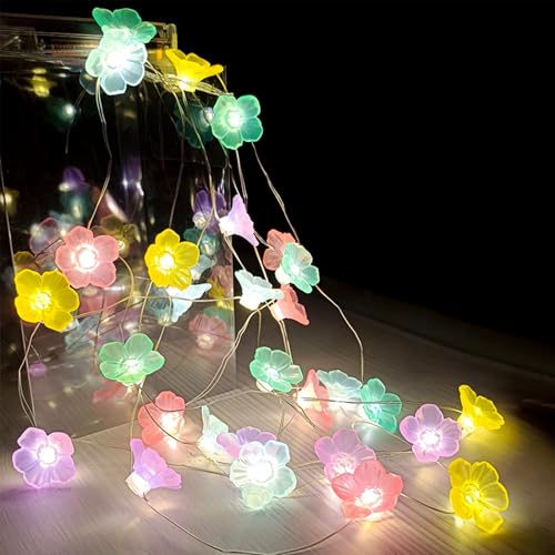 GoldRock Led Lichterkette Kirschblüten Deko, 2m 20 Led Cherry Blossom Lights,Lichterkette Blumen Innen Batterie Bunt,Kawaii Japanische Deko,Kirschblüten Lichterketten für Frühling,Hochzeit,Wand,Zimmer GoldRock Led Lichterkette Kirschblüten Deko, 2m 20 Led Cherry Blossom Lights,Lichterkette Blumen Innen Batterie Bunt,Kawaii Japanische Deko,Kirschblüten Lichterketten für Frühling,Hochzeit,Wand,Zimmer von GoldRock