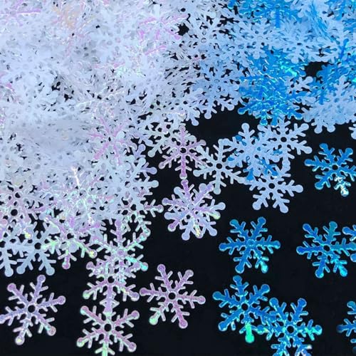 GoldRock Schneeflocken Deko Konfetti Blau Weiß,600 Stück Streudeko Weihnachten Glitzer,Weihnachtsdeko Tischdeko,Winterdeko Frozen Geburtstagsdeko,Schneeflocke für Hochzeit,Geburtstag,Weihnachten Deko GoldRock Schneeflocken Deko Konfetti Blau Weiß,600 Stück Streudeko Weihnachten Glitzer,Weihnachtsdeko Tischdeko,Winterdeko Frozen Geburtstagsdeko,Schneeflocke für Hochzeit,Geburtstag,Weihnachten Deko von GoldRock