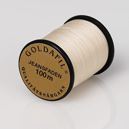 Weyland Jeansfaden GOLDAFIL Qualitätsgarn 100m Hellbeige/Sand Weyland Jeansfaden GOLDAFIL Qualitätsgarn 100m Hellbeige/Sand von Goldafil