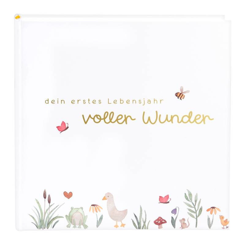 Babyalbum voller Wunder Wiese 58 Seiten von Goldbuch