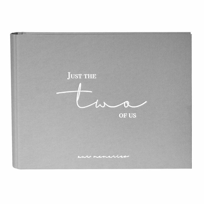 Fotoalbum Just the Two of us Grau mit verdeckte Spirale Fotoalbum Just the Two of us Grau mit verdeckte Spirale von Goldbuch