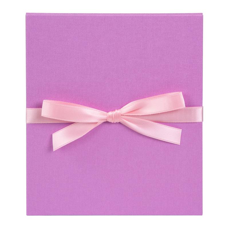 goldbuch Leporello 15,5x19cm für 10 Fotos weiße Seiten Lavender von Goldbuch