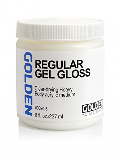 Golden - Regular Gel Gloss Medium - Klartrockend - 237 ml Dose von GOLDEN