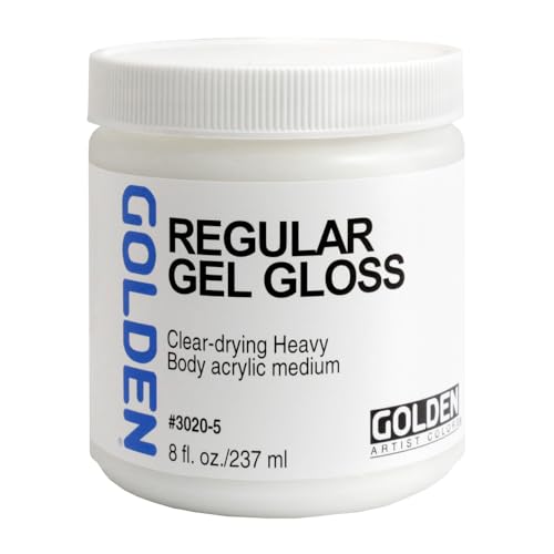 Golden - Regular Gel Gloss Medium - Klartrockend - 237 ml Dose von Golden Artist Color