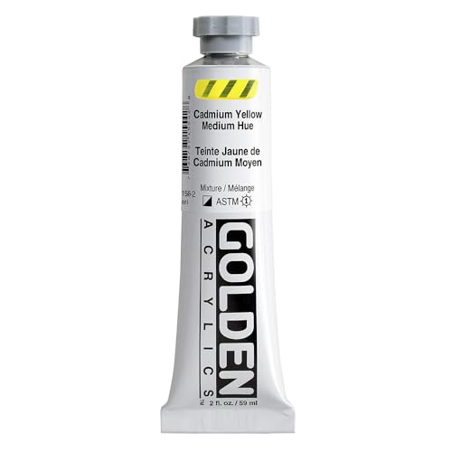 Golden HEAVY BODY Acrylfarben, 60 ml, 1554 Kadmiumgelb mittel Golden HEAVY BODY Acrylfarben, 60 ml, 1554 Kadmiumgelb mittel von Golden Artist Colors