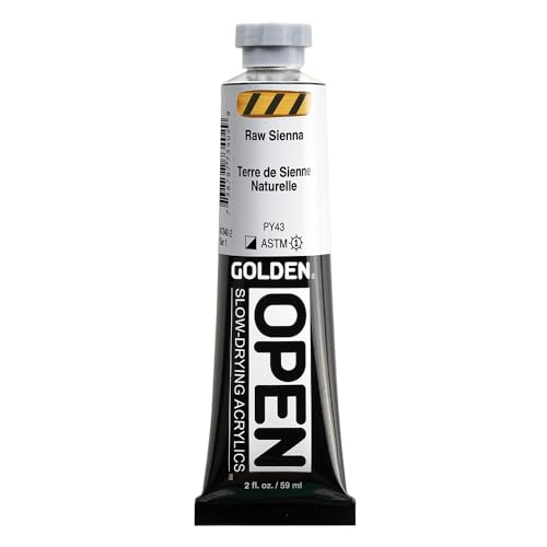 Golden OPEN Acrylfarben, 60 ml, 7340 Raw Sienna von Golden Artist Colors
