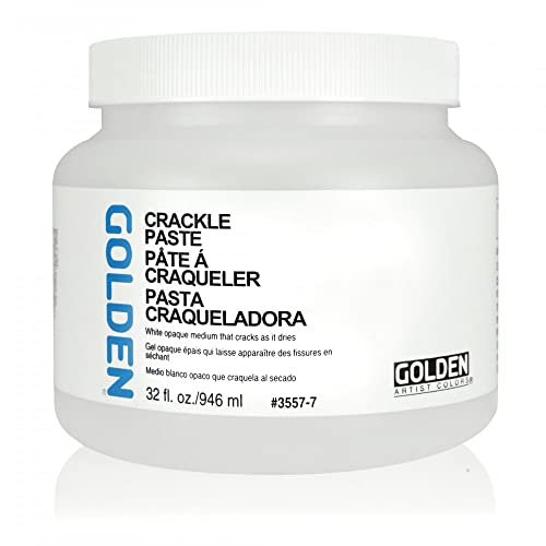 Goldene Acryl Med 32 Oz Crackle Paste von Golden Artist Colors