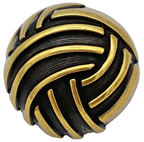 Goldgöre 5 Metall Knöpfe gold schwarz gemustert 23 mm mit Öse zum Annähen Goldgöre 5 Metall Knöpfe gold schwarz gemustert 23 mm mit Öse zum Annähen von Goldgöre