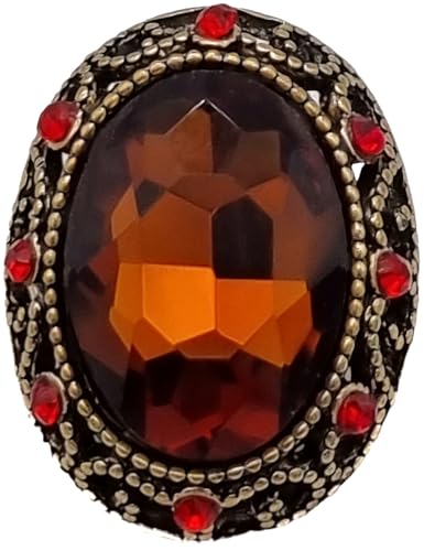 Goldgöre 5 Metall Strass Knöpfe gold rot mit Stein mit Öse zum Annähen 25 mm Goldgöre 5 Metall Strass Knöpfe gold rot mit Stein mit Öse zum Annähen 25 mm von Goldgöre
