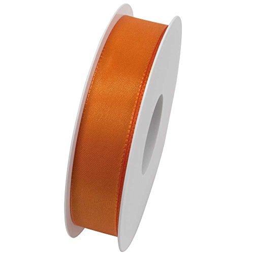 Basic Taftband - 25 mm x 50 m, orange von Goldina