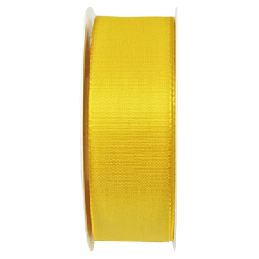 Goldina Basic Taftband - 40 mm x 50 m gelb. von Goldina