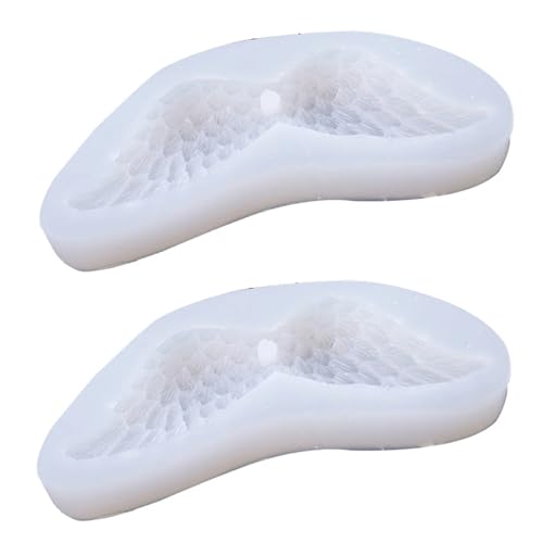 Goldyida 2 Stück 3D Engel Flügel Silikon Formen Engelsflügel Epoxidharz Formen Silikonform Engelsflügel Epoxidharz Formen Schmuck Gießformen Angel Wing Resin Molds für DIY Anhänger Basteln Goldyida 2 Stück 3D Engel Flügel Silikon Formen Engelsflügel Epoxidharz Formen Silikonform Engelsflügel Epoxidharz Formen Schmuck Gießformen Angel Wing Resin Molds für DIY Anhänger Basteln von Goldyida