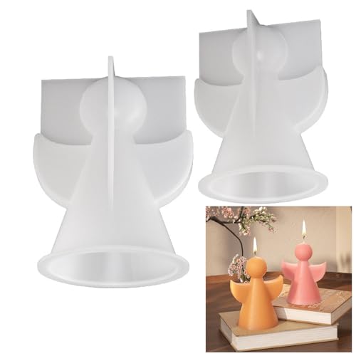 Goldyida 2 Stück Engel Silikon Kerzenform Engel Kerzenformen zum Gießen 3D Engel Silikon Kerzenform Engel Kerzenform Kit Gießformen Silikon,für DIY Kerzen,Seife, Gips, Handwerk Goldyida 2 Stück Engel Silikon Kerzenform Engel Kerzenformen zum Gießen 3D Engel Silikon Kerzenform Engel Kerzenform Kit Gießformen Silikon,für DIY Kerzen,Seife, Gips, Handwerk von Goldyida