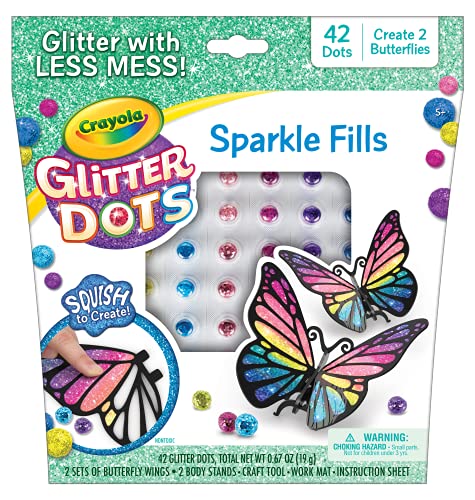 Goliath 256750.012 Butterfly Glitter Dots: Sparkle 3D Mädchen, S von Goliath Toys