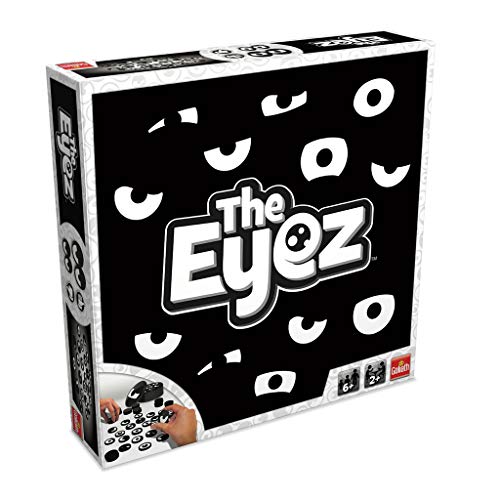 Goliath 30972 The Eyez | Familien- und Partyspiel mit lustigen Augenpaaren | spannendes Memory-Spiel | Aktions-Spiel für Kinder und Erwachsene fördert Konzentration | Gedächtnis-Spiel ab 6 Jahren von Goliath