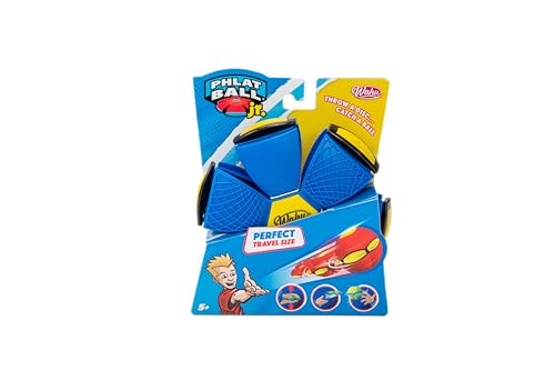 Wahu - PHLAT BALL Junior - Farblich Sortiert - Mini Faltbare Wurfscheibe - Outdoor-Spiele für Kinder ab 5 Jahren - Innovative Ball 10,2cm, Frisbee 15,2cm - Outdoor-Spiele für 2+ Spieler Wahu - PHLAT BALL Junior - Farblich Sortiert - Mini Faltbare Wurfscheibe - Outdoor-Spiele für Kinder ab 5 Jahren - Innovative Ball 10,2cm, Frisbee 15,2cm - Outdoor-Spiele für 2+ Spieler von Goliath