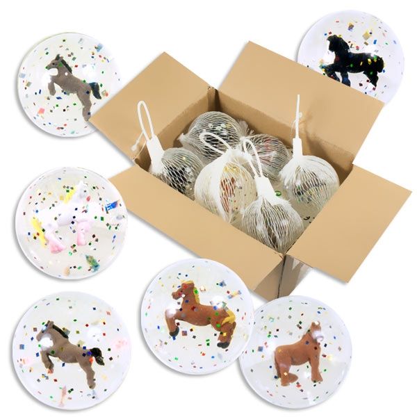Großpack Pferde Flummis, 12 Stk, 47mm, Pferdchen Springbälle Großpack Pferde Flummis, 12 Stk, 47mm, Pferdchen Springbälle von Gollnest & Kiesel GmbH & Co. KG