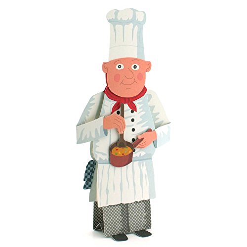 "CHEF-KOCH" Pop-Up-Karte - ideal als Einladungskarte zum Kochabend oder Küchen-Party von Edition Colibri