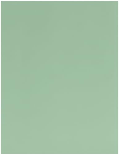 Gondiane 24 Blatt Salbeigrün Kartonpapier 21,6 x 27,9 cm für DIY-Karten, Einladungen, Scrapbooking und andere Bastelarbeiten (250 g/m²) von Gondiane