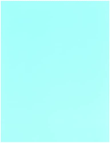 Gondiane 24 Blatt hellblaues Kartonpapier, 21,6 x 27,9 cm, für DIY-Karten, Einladungen, Scrapbooking und andere Bastelarbeiten (250 g/m²/41,7 kg) von Gondiane