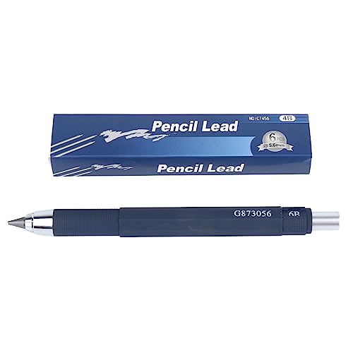 Gonetre 5.6mm Mechanical Bleistift Professionelles Schreibkunst -Skizzestifte Zum Zeichnen von Technischen Skizzieren Holzbearbeitungsingenieure Künstler Entwürfe Enthalten 6 von Gonetre