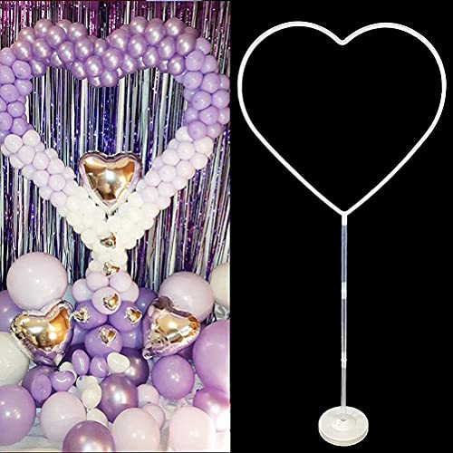 Gonetre Love Ballon Säule Arch Set Herzballon Rahmenhalterhalter Ständer Wiederverwendbares Dauerhafte PVC -Pfeifendekoration für Hochzeit Geburtstag Baby Party 150 Cm Höhe Gonetre Love Ballon Säule Arch Set Herzballon Rahmenhalterhalter Ständer Wiederverwendbares Dauerhafte PVC -Pfeifendekoration für Hochzeit Geburtstag Baby Party 150 Cm Höhe von Gonetre