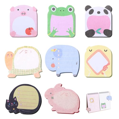 32 Paket Haftnotizen kinder, Sticky Notes Cartoon Haftnotizen Lustig, Selbstklebende Notizblöcke, Kleine Geschenke für Schüler Kindergeburtstag 8 Tiermuster zum Lernen Geeignet für Studente 32 Paket Haftnotizen kinder, Sticky Notes Cartoon Haftnotizen Lustig, Selbstklebende Notizblöcke, Kleine Geschenke für Schüler Kindergeburtstag 8 Tiermuster zum Lernen Geeignet für Studente von GooDengFull