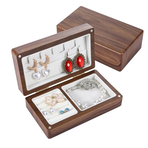 Schmuckkästchen Klein Holz Schmuckkästchen Reise für Dekoration Schmuckschatulle aus Samt Jewelry Organizer Vintage Chmuckaufbewahrungs Box Schmuckbox Schmuckkoffer für Damen Geschenkidee Geschenk Schmuckkästchen Klein Holz Schmuckkästchen Reise für Dekoration Schmuckschatulle aus Samt Jewelry Organizer Vintage Chmuckaufbewahrungs Box Schmuckbox Schmuckkoffer für Damen Geschenkidee Geschenk von GooDengFull