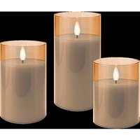 3 goobay LED-Kerzen gold 3 goobay LED-Kerzen gold von Goobay