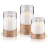3 goobay LED-Kerzen weiß 3 goobay LED-Kerzen weiß von Goobay