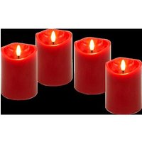 4 goobay LED-Kerzen rot 4 goobay LED-Kerzen rot von Goobay