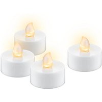 4 goobay LED-Teelichter weiß von Goobay