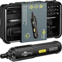 goobay 77816 Akku-Schrauber-Set, mit 1 Akku von Goobay