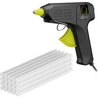 goobay 77826 Superior, 40 W Heißklebepistole-Set schwarz, grün, 1 St. von Goobay