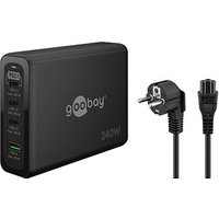 goobay Ladeadapter schwarz, Kabellänge: 1,0 m, 240 Watt goobay Ladeadapter schwarz, Kabellänge: 1,0 m, 240 Watt von Goobay