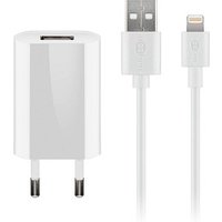 goobay Ladekabel mit Adapter schwarz, 12 Watt goobay Ladekabel mit Adapter schwarz, 12 Watt von Goobay