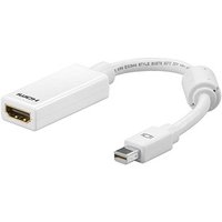 goobay Mini-DisplayPort auf HDMI DisplayPort 1.2/High Speed HDMI Adapter goobay Mini-DisplayPort auf HDMI DisplayPort 1.2/High Speed HDMI Adapter von Goobay