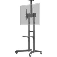 goobay TV-Ständer 59508 schwarz für Fernseher bis 50,0 kg, Bodenständer goobay TV-Ständer 59508 schwarz für Fernseher bis 50,0 kg, Bodenständer von Goobay