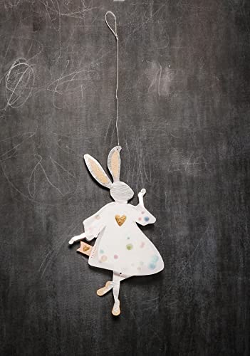 Good old Friends Anhänger Osterdeko Hängender Schmuck aus Transparentpapier für Ostern von Good old Friends