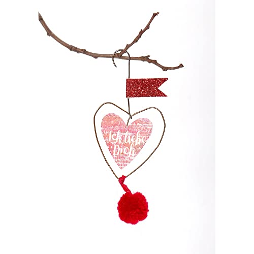 Mini Pompom Herzen - Ich Liebe Dich Mini Pompom Herzen - Ich Liebe Dich von Good old Friends
